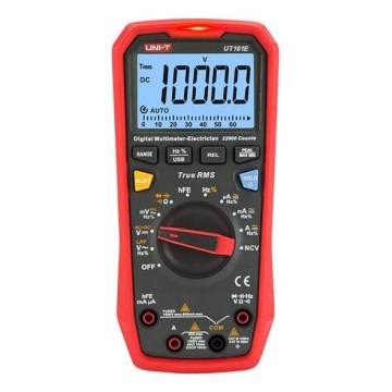Uni-T UT161E - multimeter, napajan z 4x AA baterijami