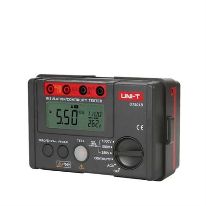Uni-T UT501B - Tester izolacijske upornosti 6xAA