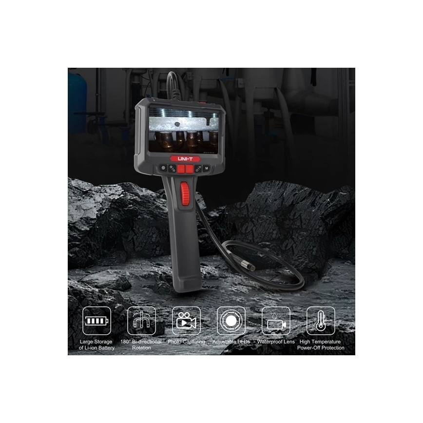 Uni-T UT663B - Inspekcijska kamera 3,7V 3000 mAh IP67 3m