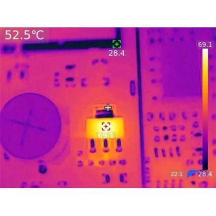 Uni-T UTi730V - Termovizijska kamera 5200 mAh 640x480px IP54