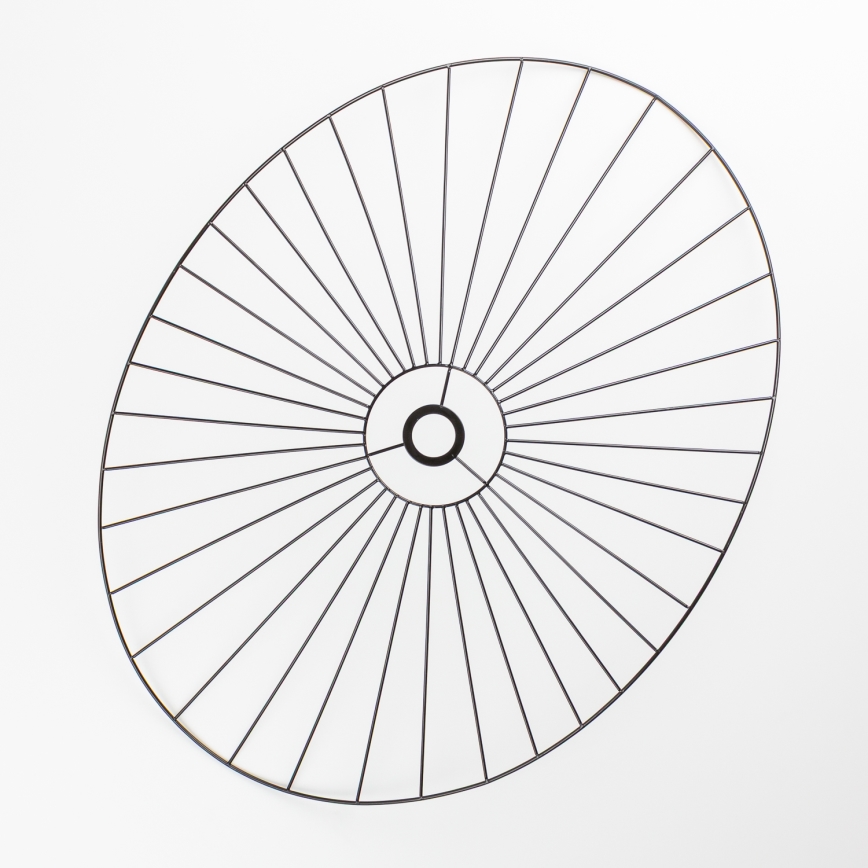 Univerzalen abažur CURITIBA 60x80 cm črn
