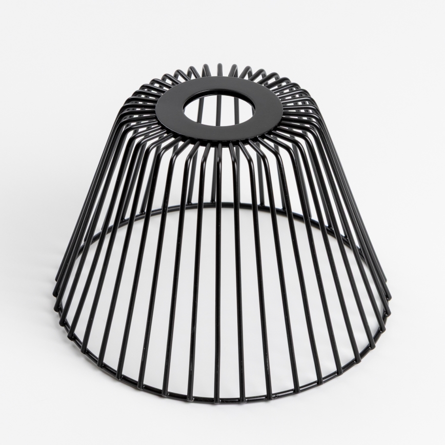 Univerzalen abažur CURITIBA, premer 21 cm, črne barve