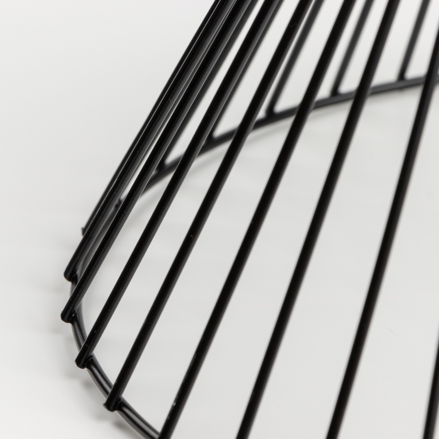 Univerzalen abažur CURITIBA, premer 30 cm, črn