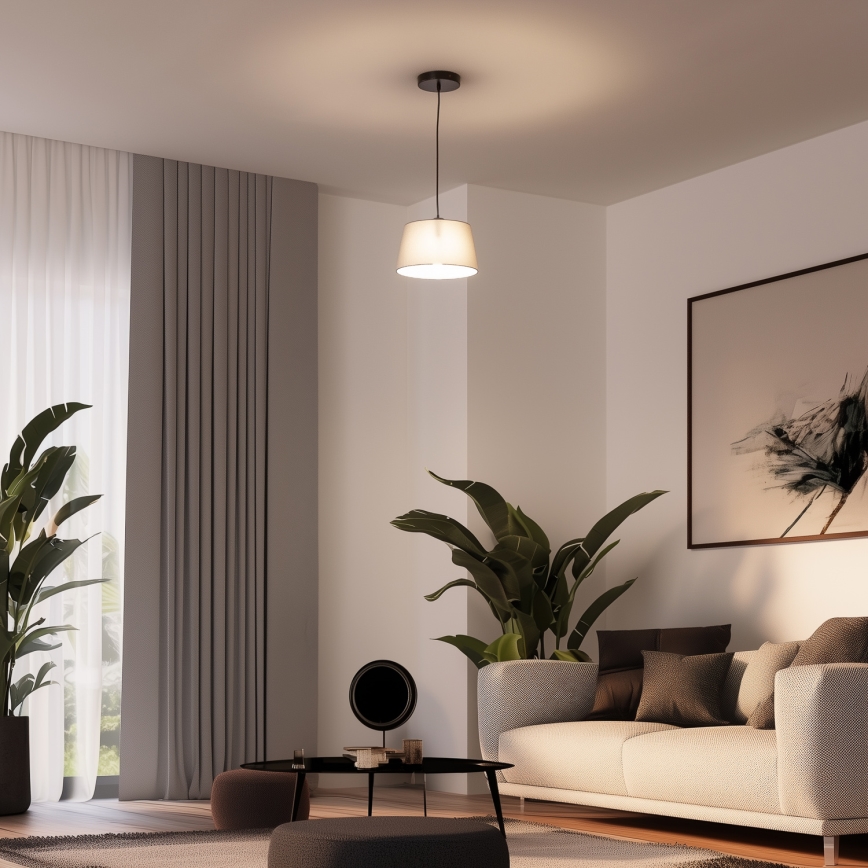 Univerzalen abažur KERIA, premer 25 cm, siva