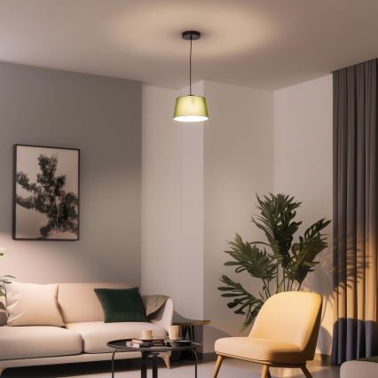 Univerzalen abažur KERIA, premer 25 cm, zelene barve