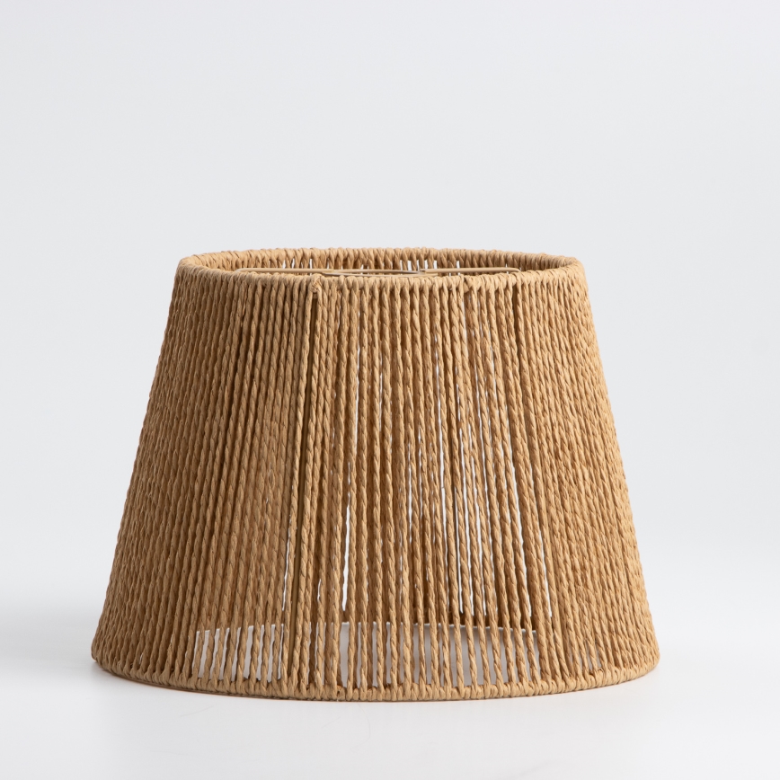 Univerzalen abažur KERIA, premer 28 cm, rjave barve