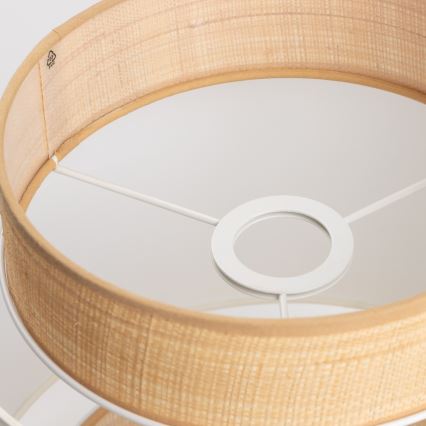 Univerzalen abažur KERIA, premer 30 cm, bež/bela