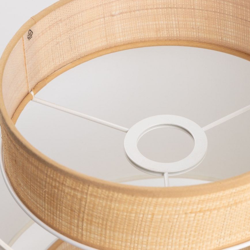 Univerzalen abažur KERIA, premer 30 cm, bež/bela
