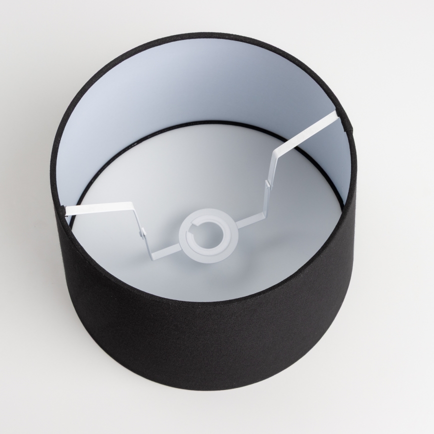 Univerzalen abažur KERIA, premer 30 cm, črne barve