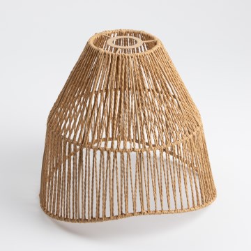 Univerzalen abažur KERIA, premer 30 cm, rjav