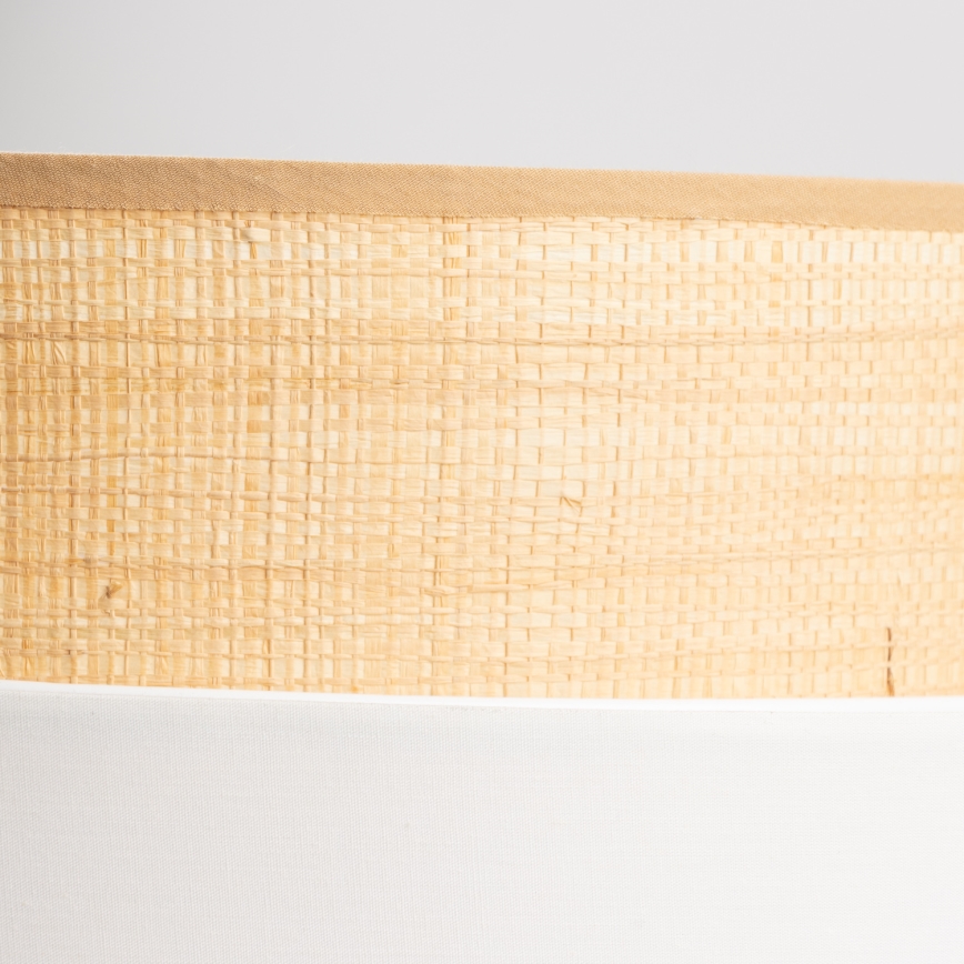 Univerzalen abažur KERIA, premer 40 cm, bež/bela