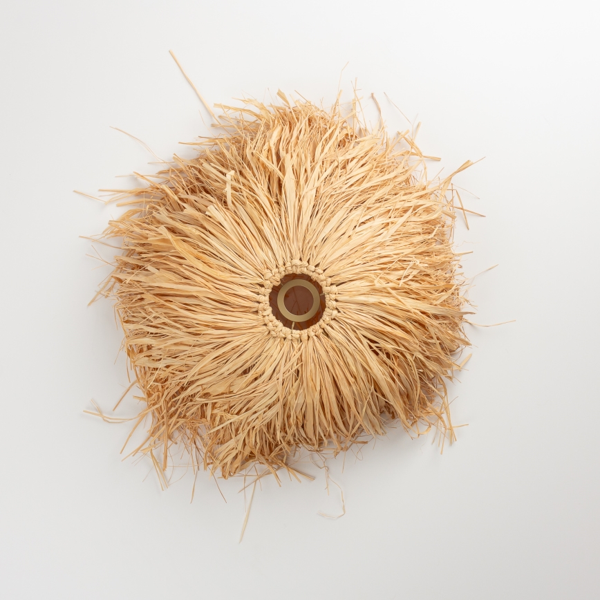 Univerzalen abažur KERIA, premer 40 cm, rjav