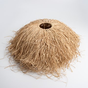 Univerzalen abažur KERIA, premer 60 cm, rjav