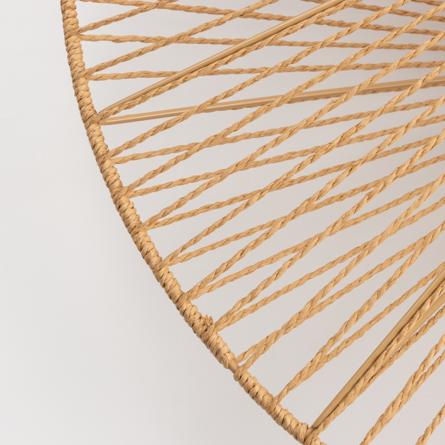 Univerzalen abažur KERIA, premer 70 cm, rjav