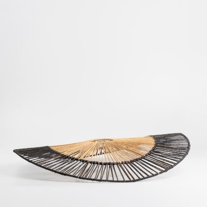 Univerzalen abažur KERIA Ø 80 cm, rjav/črn