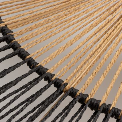 Univerzalen abažur KERIA Ø 80 cm, rjav/črn