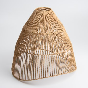 Univerzalni abažur KERIA, premer 50 cm, rjav