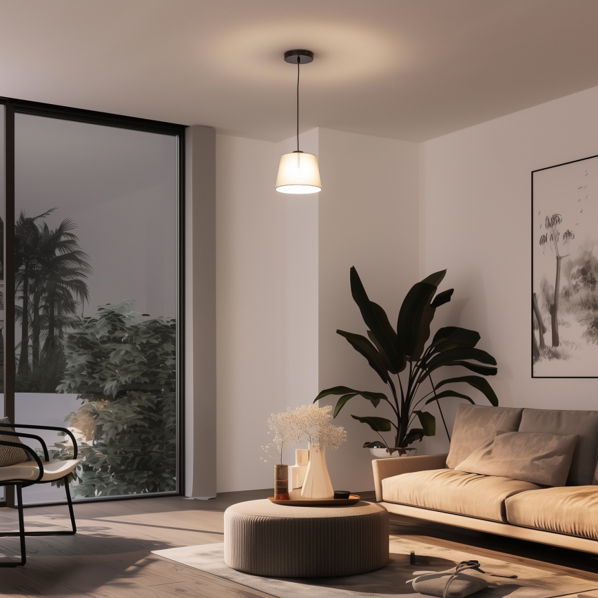 Univerzalni abažur KERIA Ø 20,5 cm, siv