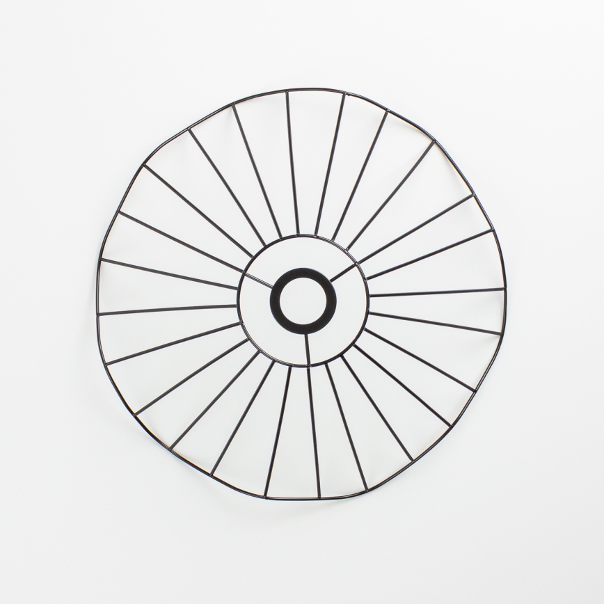 Univerzalni črn abažur CURITIBA, Ø 40 cm