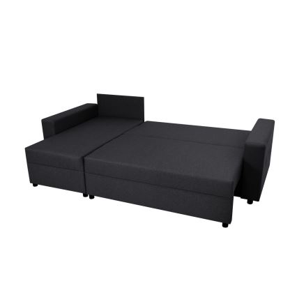 Univerzalni kotna lounge suite z sleeping funkcija in prostorom za shranjevanje SEVILLA antracit
