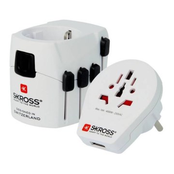 Univerzalni potovalni adapter za cel svet 230V + USB