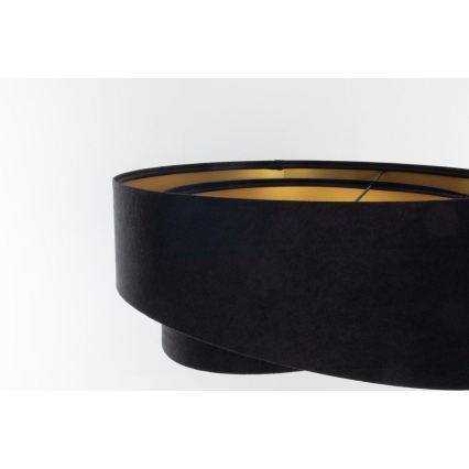 Univerzalni senčnik GALAXY E27 pr. 45 cm črna/zlata