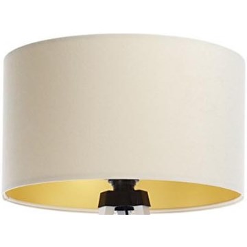 Univerzalni senčnik STANDART E27 pr. 45 cm krem barva/zlata