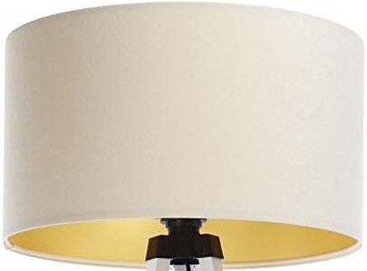 Univerzalni senčnik STANDART E27 pr. 45 cm krem barva/zlata