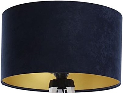 Univerzalni senčnik STANDART E27 pr. 45 cm modra/zlata