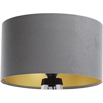 Univerzalni senčnik STANDART E27 pr. 45 cm siva/zlata