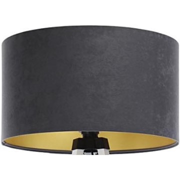 Univerzalni senčnik STANDART E27 pr. 45 cm siva/zlata
