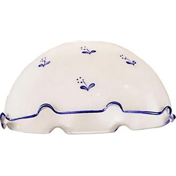 Univerzalno nadomestno steklo NONNA E27 pr. 20 cm bela/modra