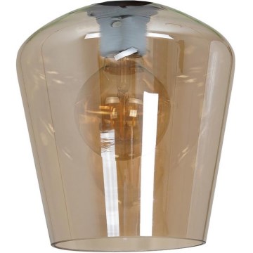 Univerzalno nadomestno steklo SANTIAGO E27 pr. 18 cm dimna rjava