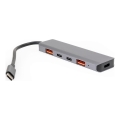 USB-C hub 5 v 1 s Power Delivery 100 W