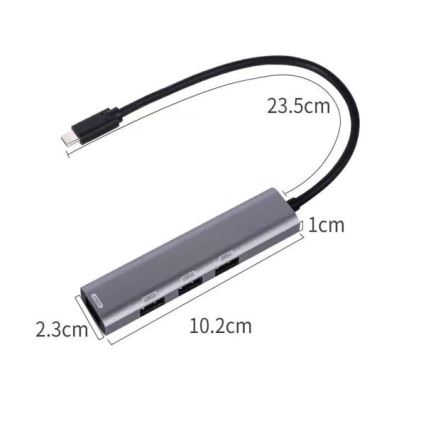 USB-C razdelilec 4 v 1 s Power Delivery 100 W