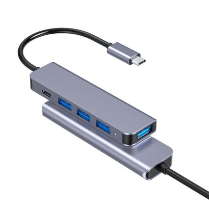 USB-C razdelilnik 5 v 1 s Power Delivery 100 W
