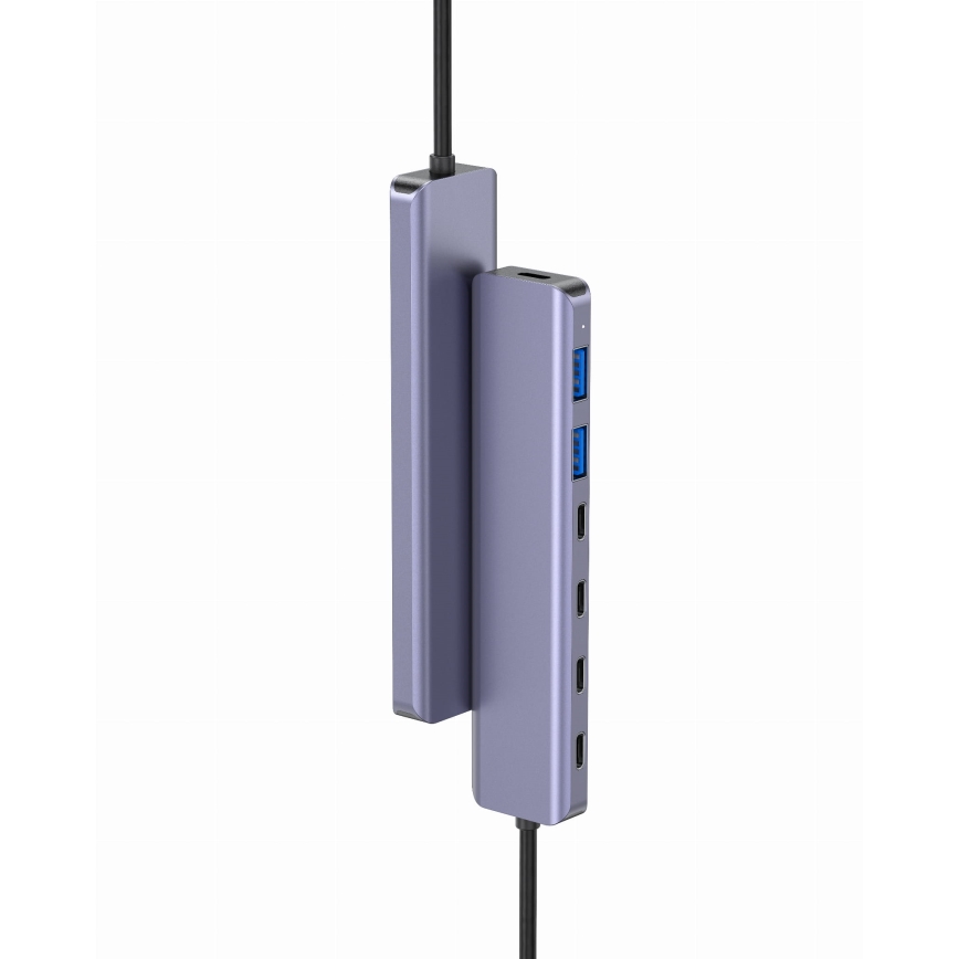 USB-C razširitveni hub 7 v 1 s Power Delivery 100 W