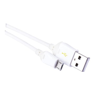 USB kabel USB 2.0 A priključek/USB B mikro priključek bela