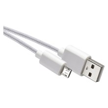 USB kabel USB 2.0 A priključek/USB B mikro priključek bela
