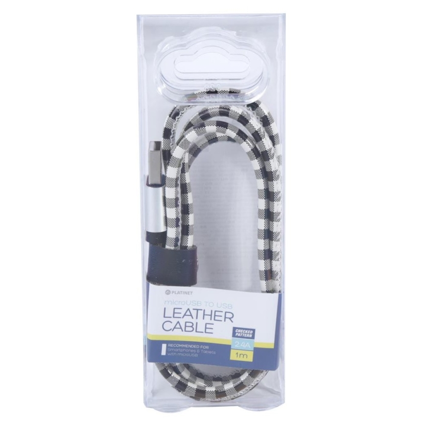 USB kabel USB A / Micro USB konektor 1m bel