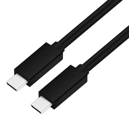 USB kabel USB-C 2.0 konektor 1m črna