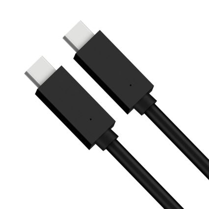 USB kabel USB-C 2.0 konektor 1m črna