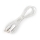 USB kabel USB-C / Lightning priključek z LED osvetlitev 27W 1m bela
