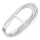 USB kabel USB-C / USB-C priključek 100W 1,5m bela