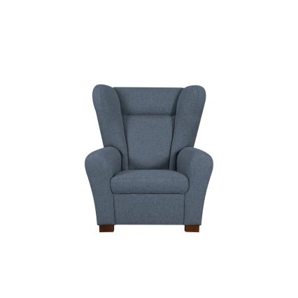 Ušesni naslanjač VIVA v modri barvi