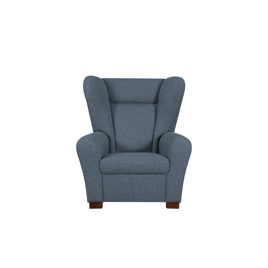 Ušesni naslanjač VIVA v modri barvi