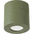 Usmerjeno svetilo ORBIS 1xGU10/10W/230V beton/zeleno