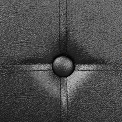 Usnjena klop SULTAN črna