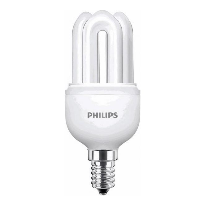 Varčna žarnica Philips E14/8W/230V 2700K