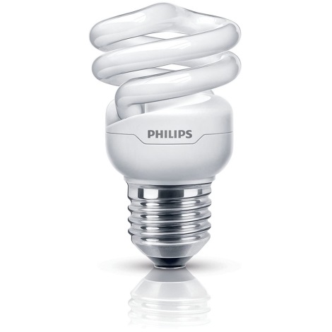 Varčna žarnica Philips E27/8W/230V 2700K